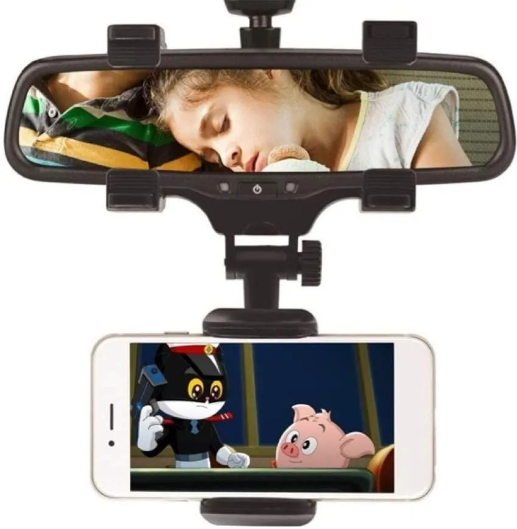 SOPORTE CELULAR RETROVISOR TC PARA AUTO